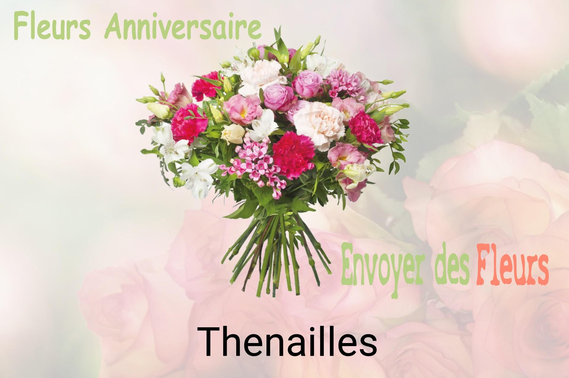 Bouquet de fleurs d’anniversaire livré à Thenailles