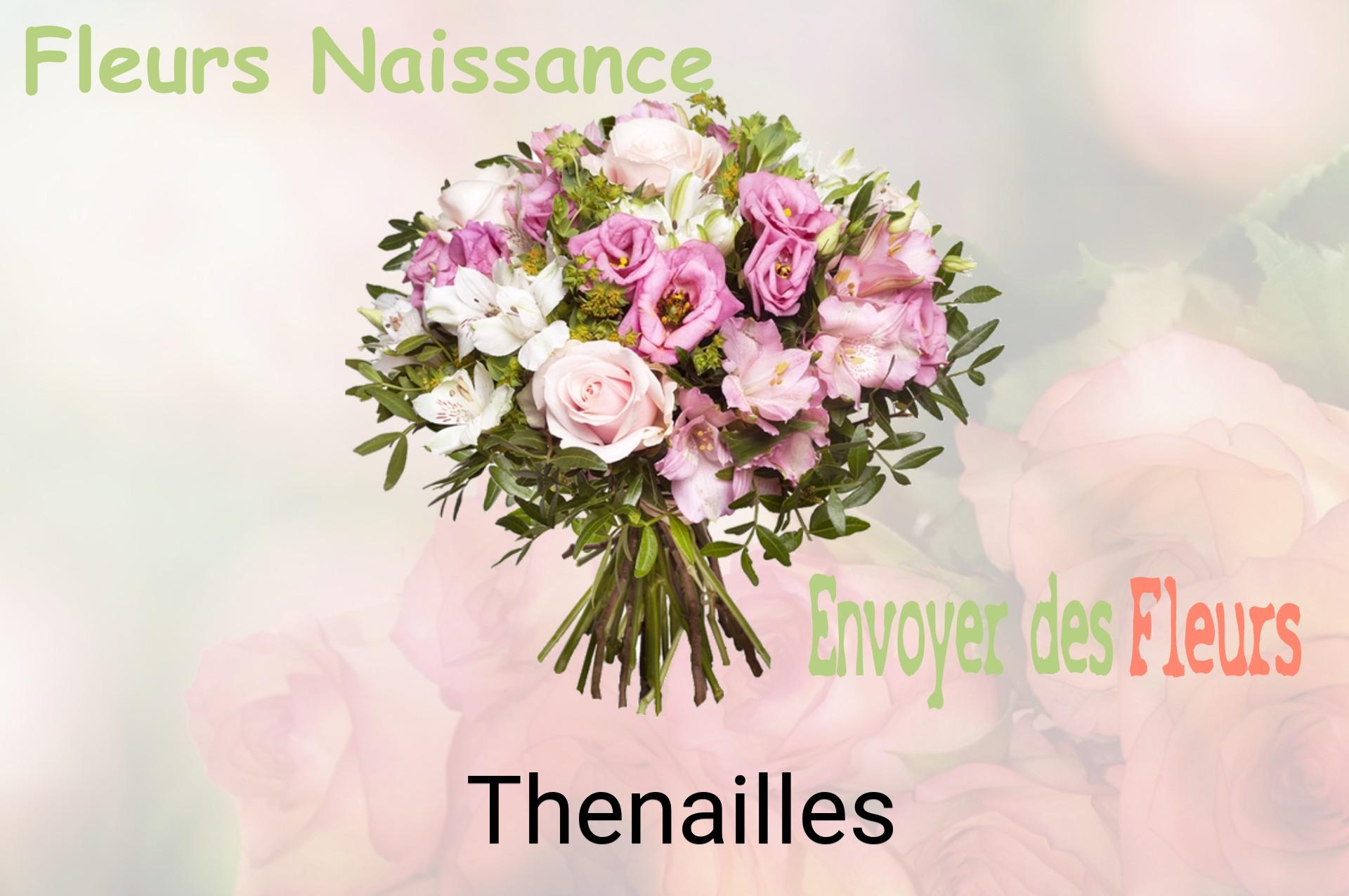 Bouquet de fleurs de naissance livré à Thenailles